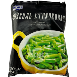 Fagiolini verdi tagliati, congelati